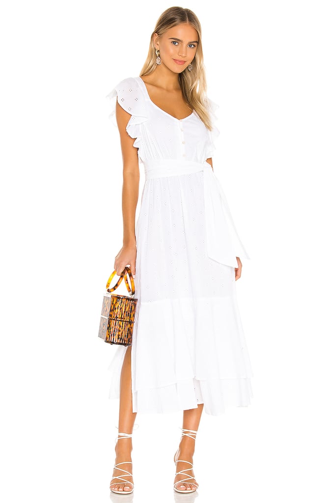 Cleobella Karina Midi Dress in White