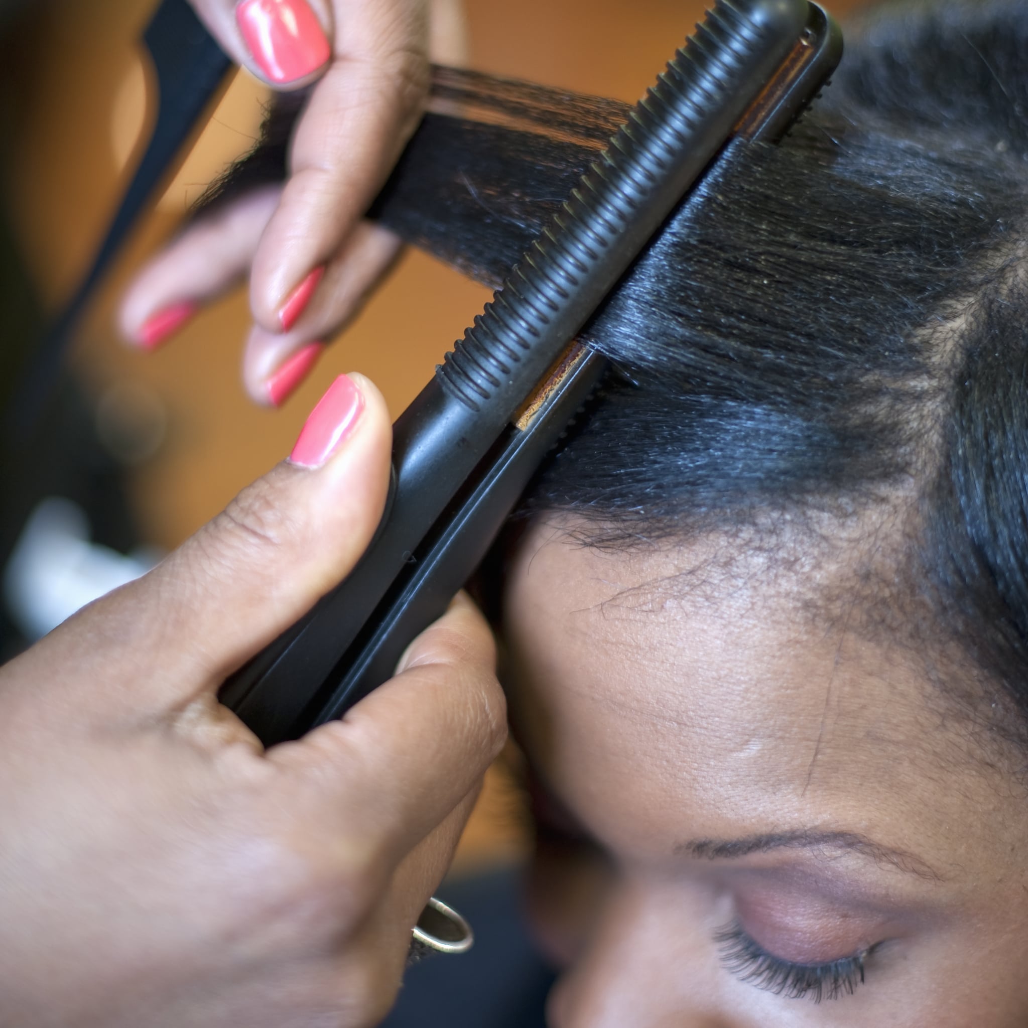 How to Safely Straighten Natural Hair Types 3-4C | POPSUGAR Beauty