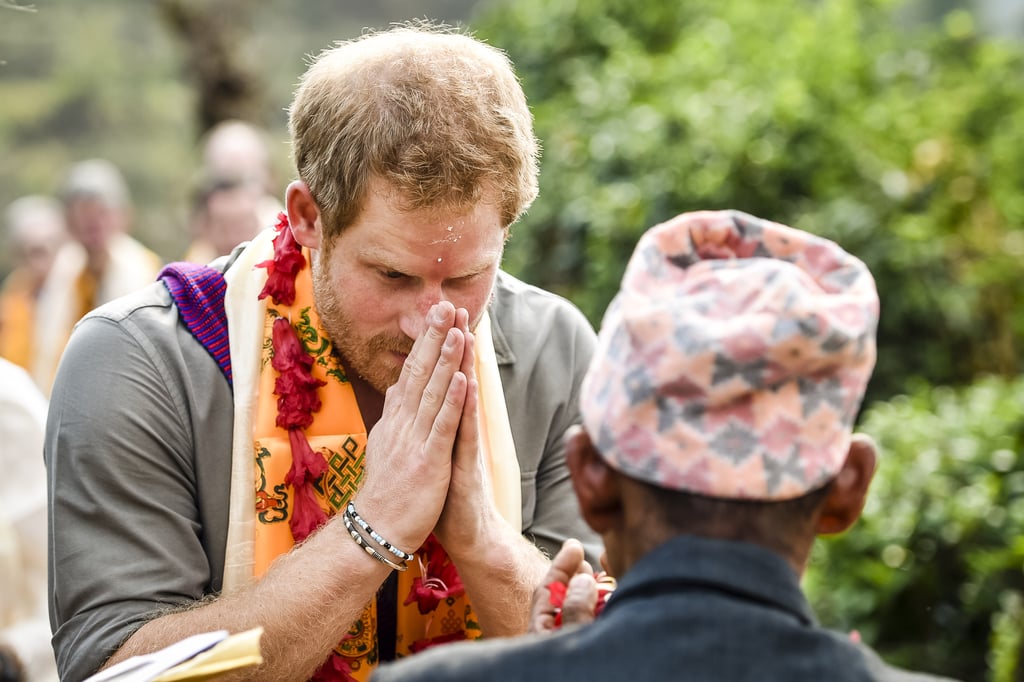 Prince Harry Visits Nepal March 2016
