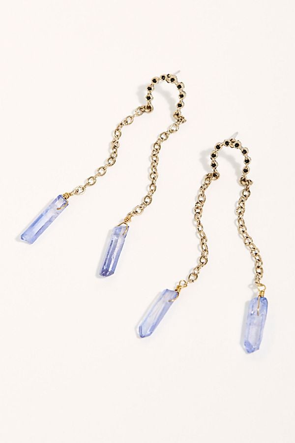 Free People Crystal Dangle Earrings