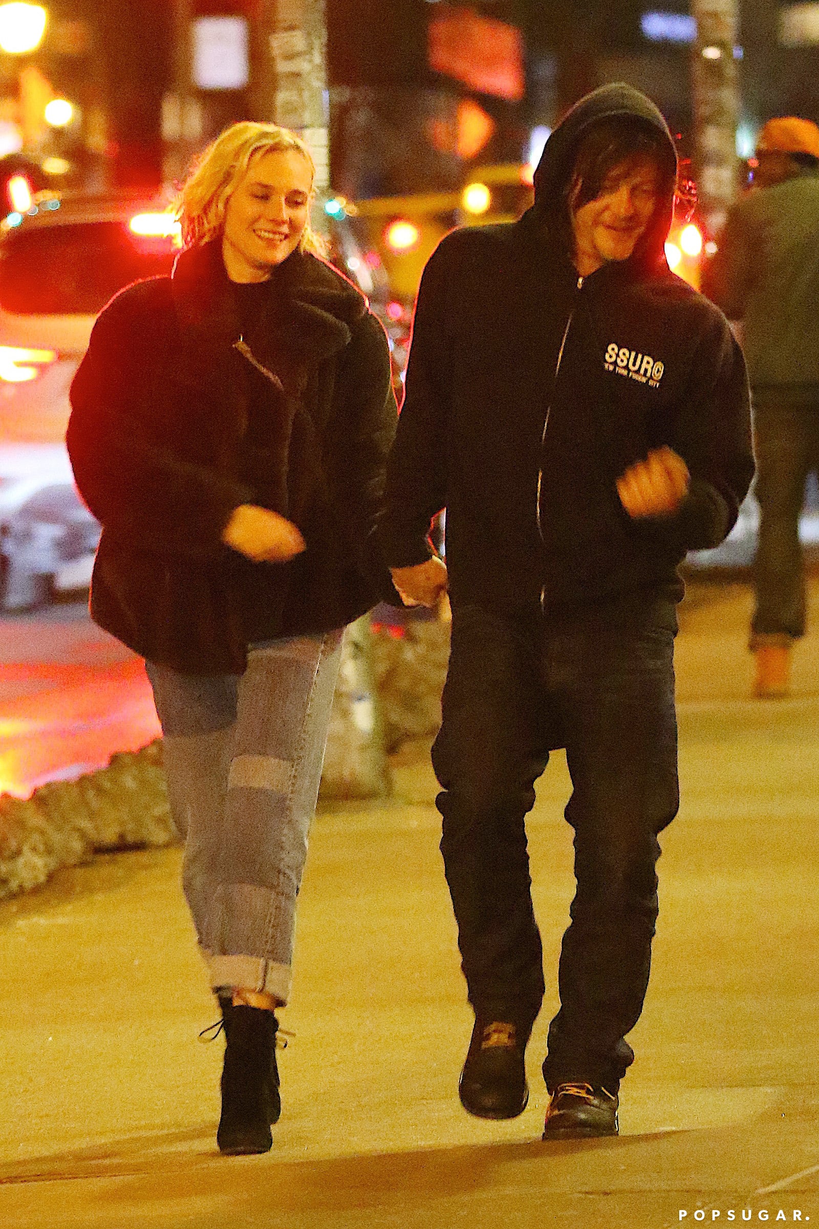 Diane Kruger and Norman Reedus Spotted Kissing in NYC