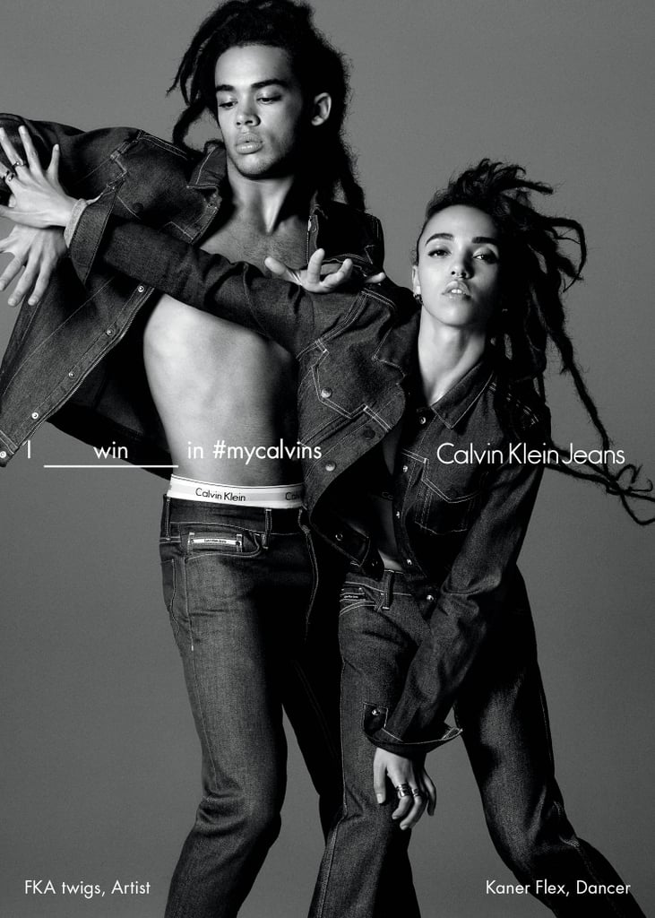 FKA Twigs Calvin Klein Jeans Campaign Spring 2016