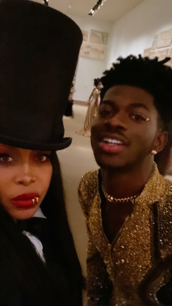 Pictured: Erykah Badu and Lil Nas X