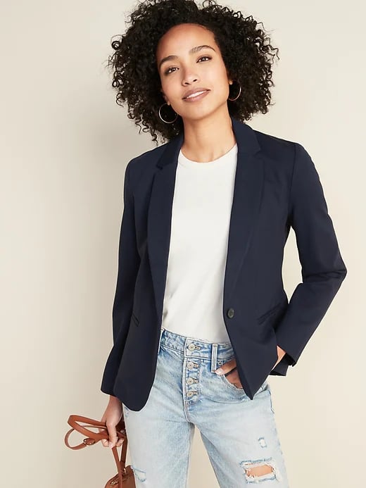 Old Navy Classic Ponte Knit Blazer 20 Lightweight Old Navy