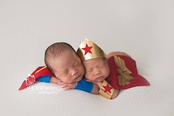 Wonder Woman and Superman Costumes