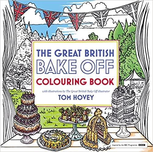 Great British Bake Off Colouring Book