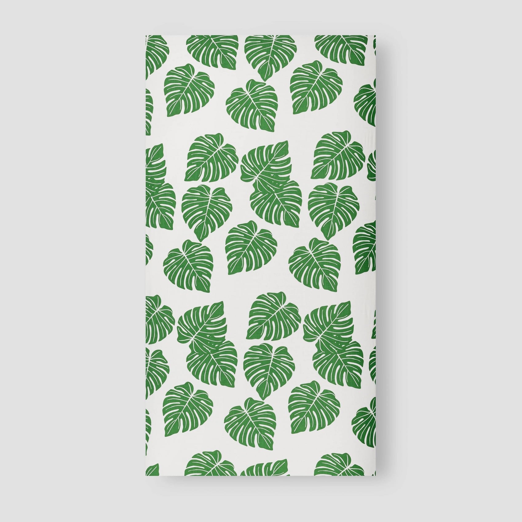 Leafy green shop crib sheet