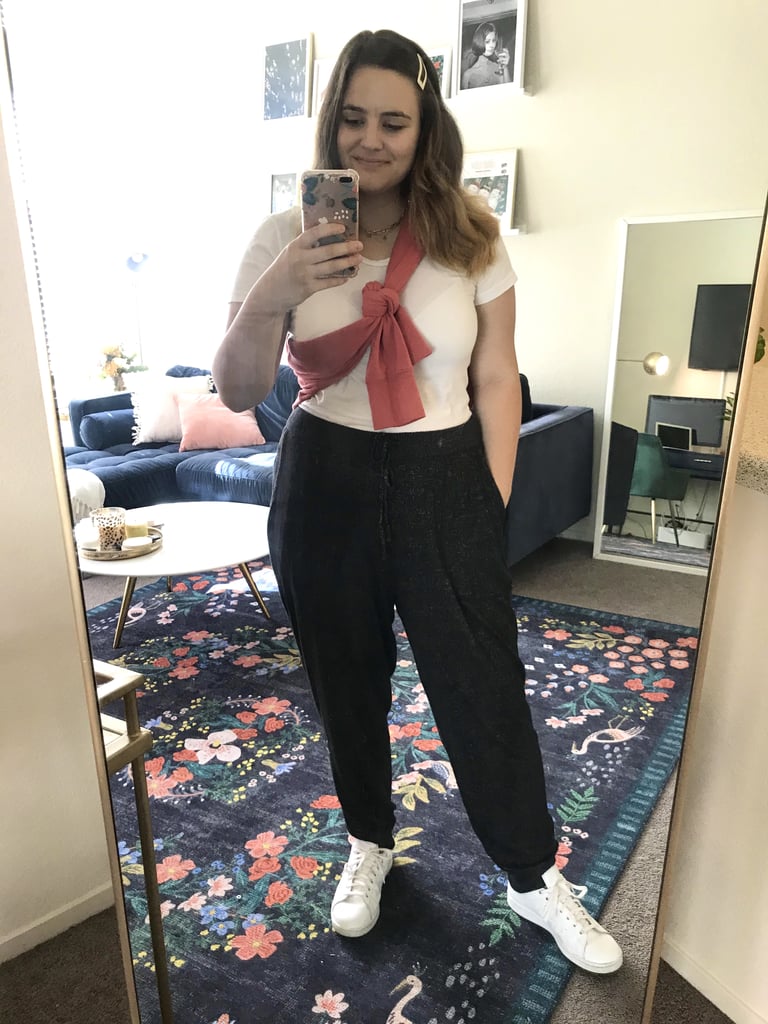 old navy plush knit joggers