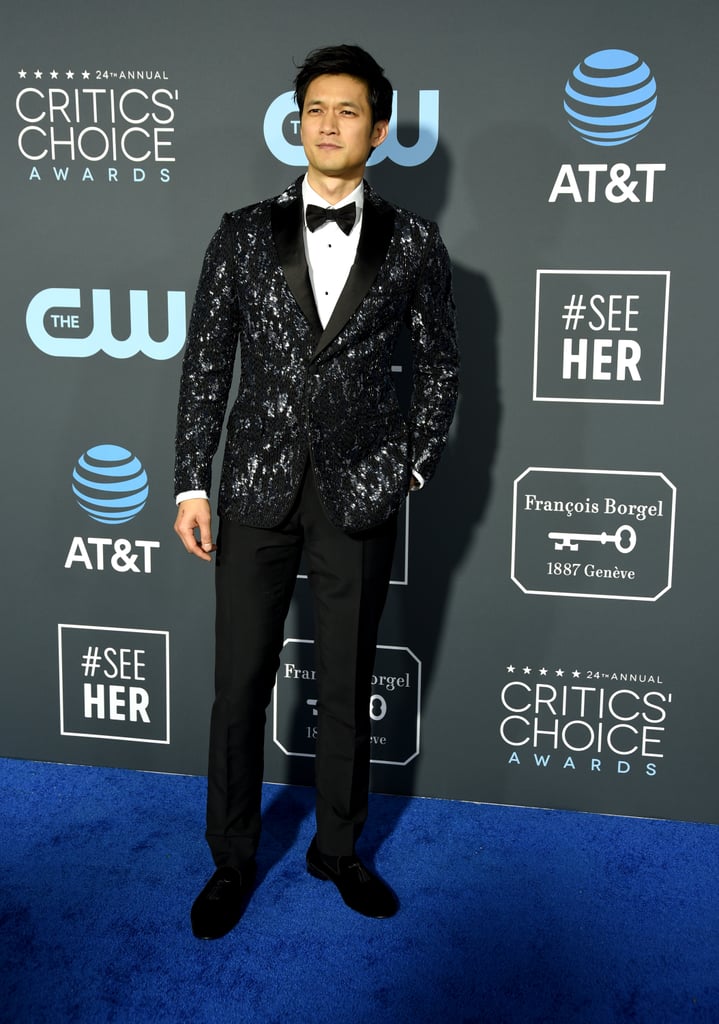 Harry Shum Jr. at the 2019 Critics' Choice Awards