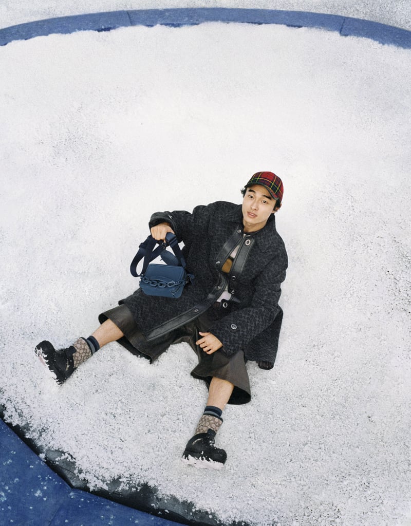 Chan-Young Yoon For Coach's Holiday 2022 Campaign