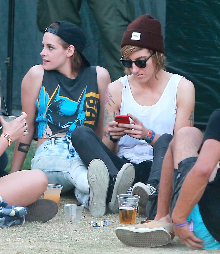 Kristen Stewart and Alicia Cargile at Coachella Pictures