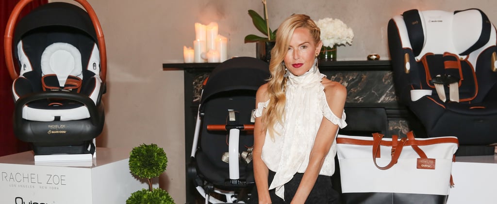 Rachel Zoe Interview Baby Nursery at Quinny Stroller Launch