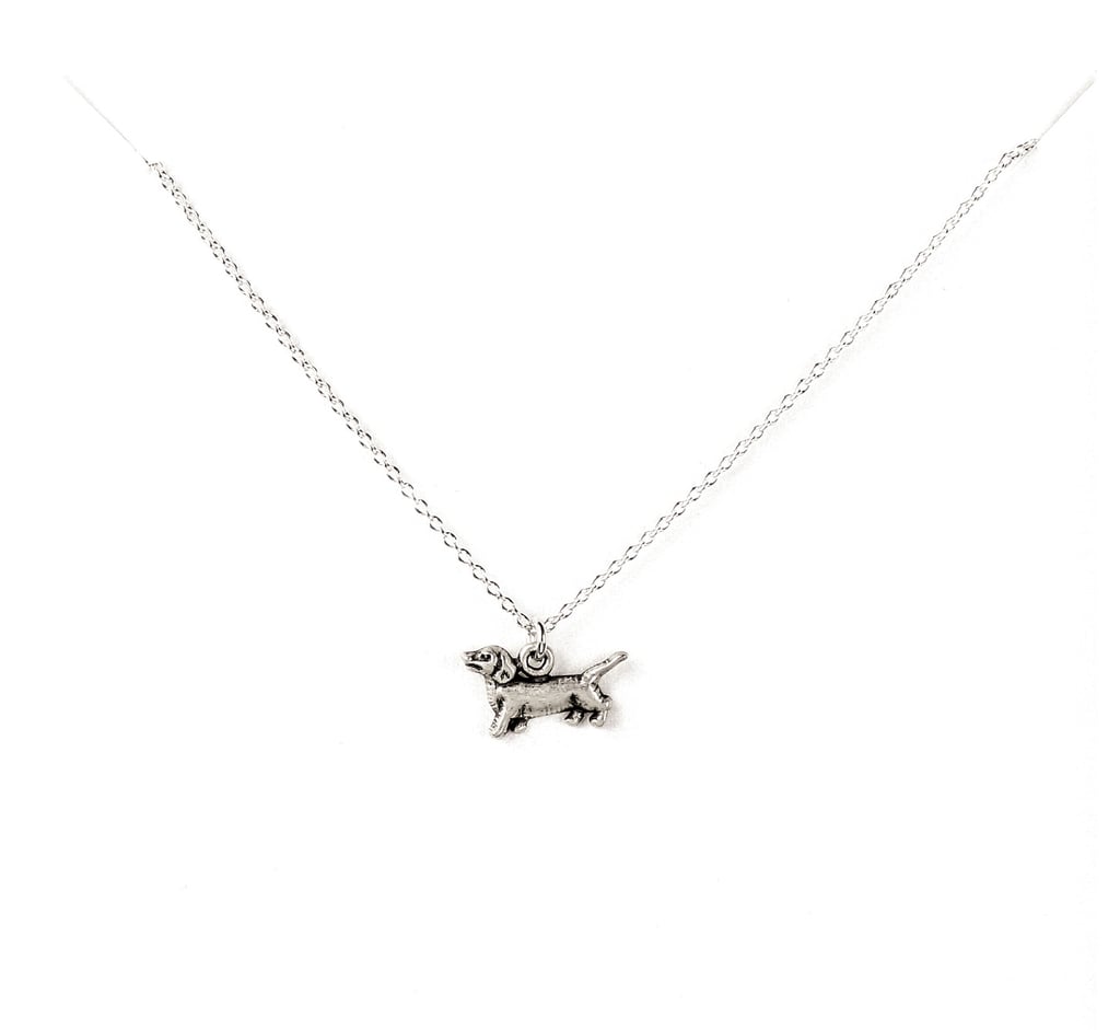 Wag by Dogeared Dachshund Sterling Silver Necklace ($48)