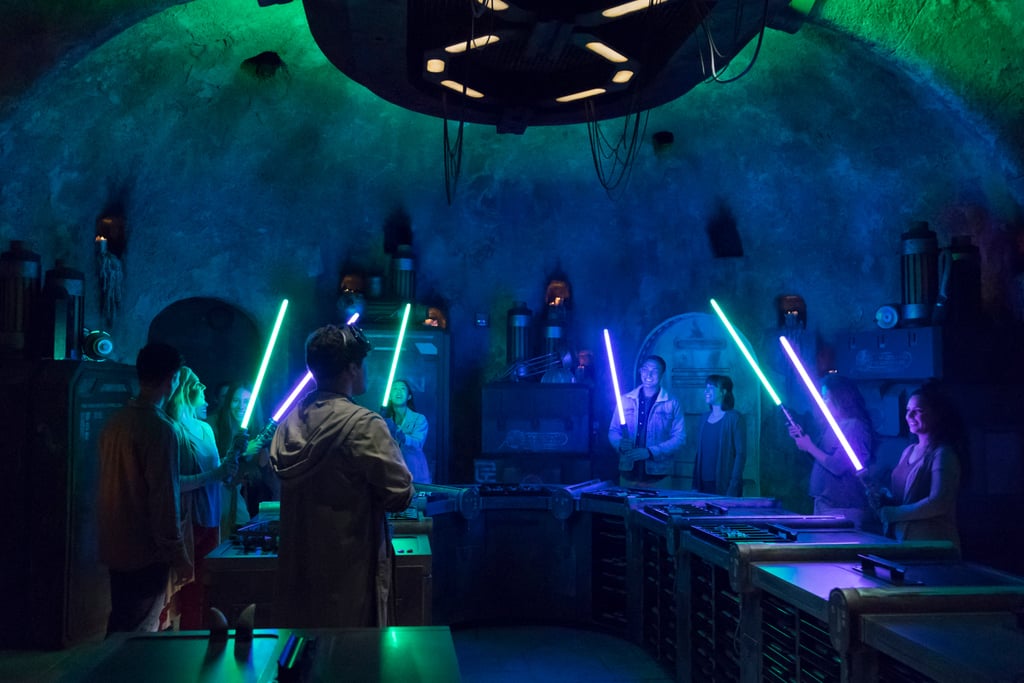 How Do You Make a Lightsaber at Star Wars: Galaxy's Edge?