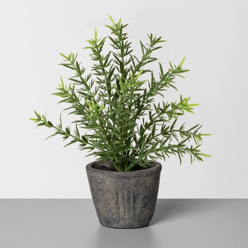 Faux Rosemary Potted Plant