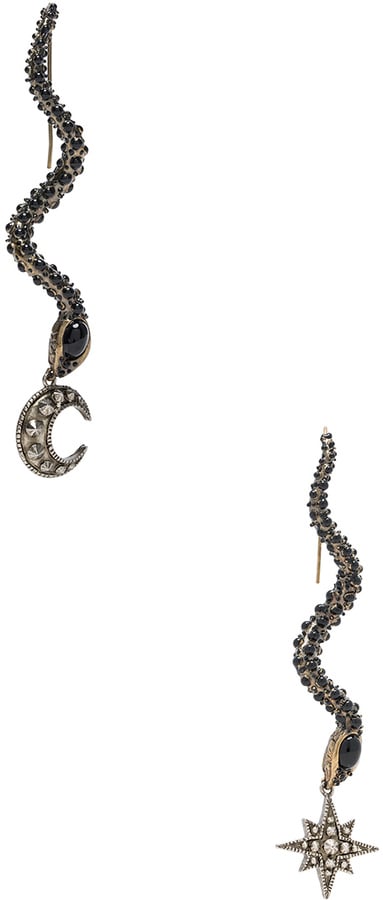 Roberto Cavalli Star & Moon Earrings