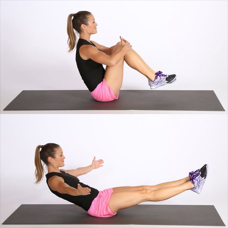 Easy Ab Exercise: Crunchy Frog