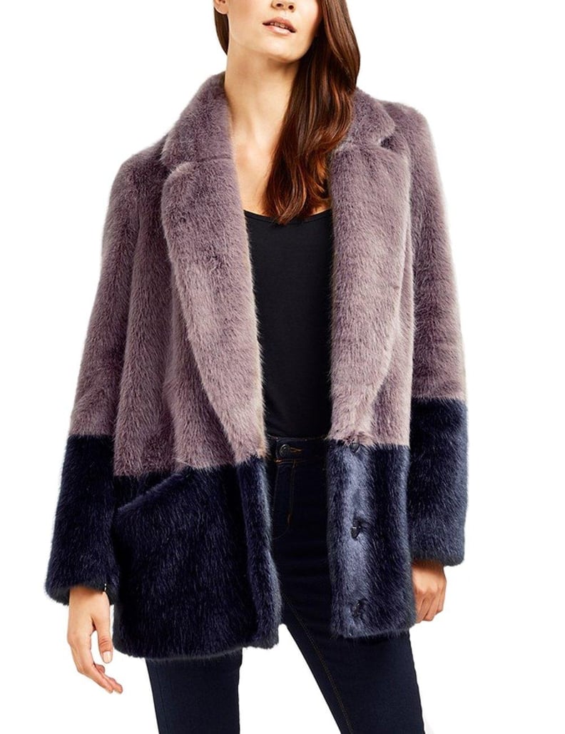 Just Quella Faux Fur Coat