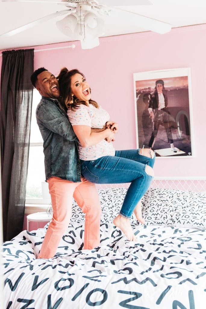 Retro '80s and '90s Engagement Shoot