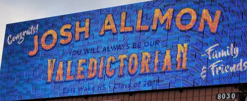 Dad Got His Son a Billboard For Being the Valedictorian