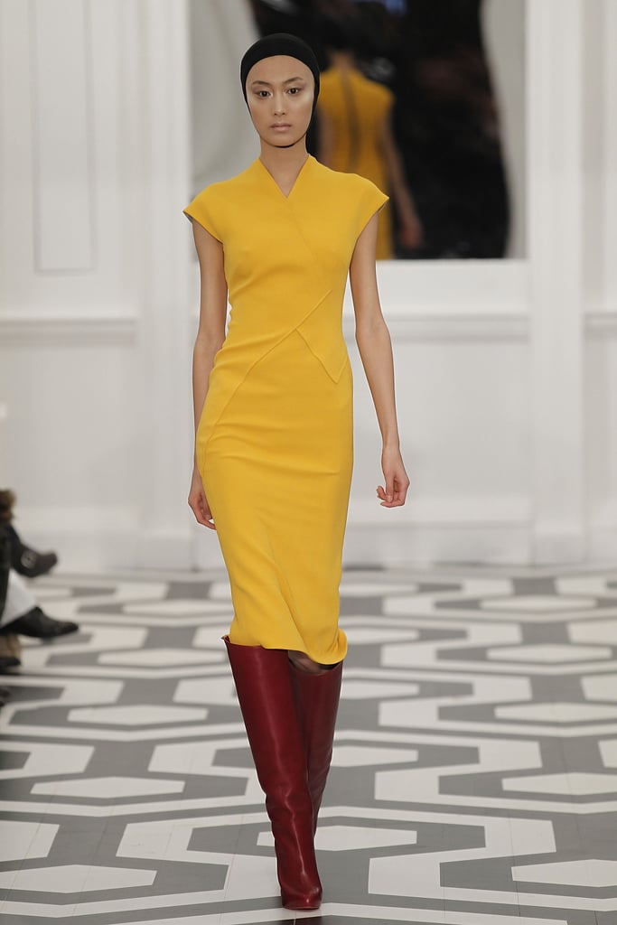 Victoria Beckham Wearing Her Own Designs