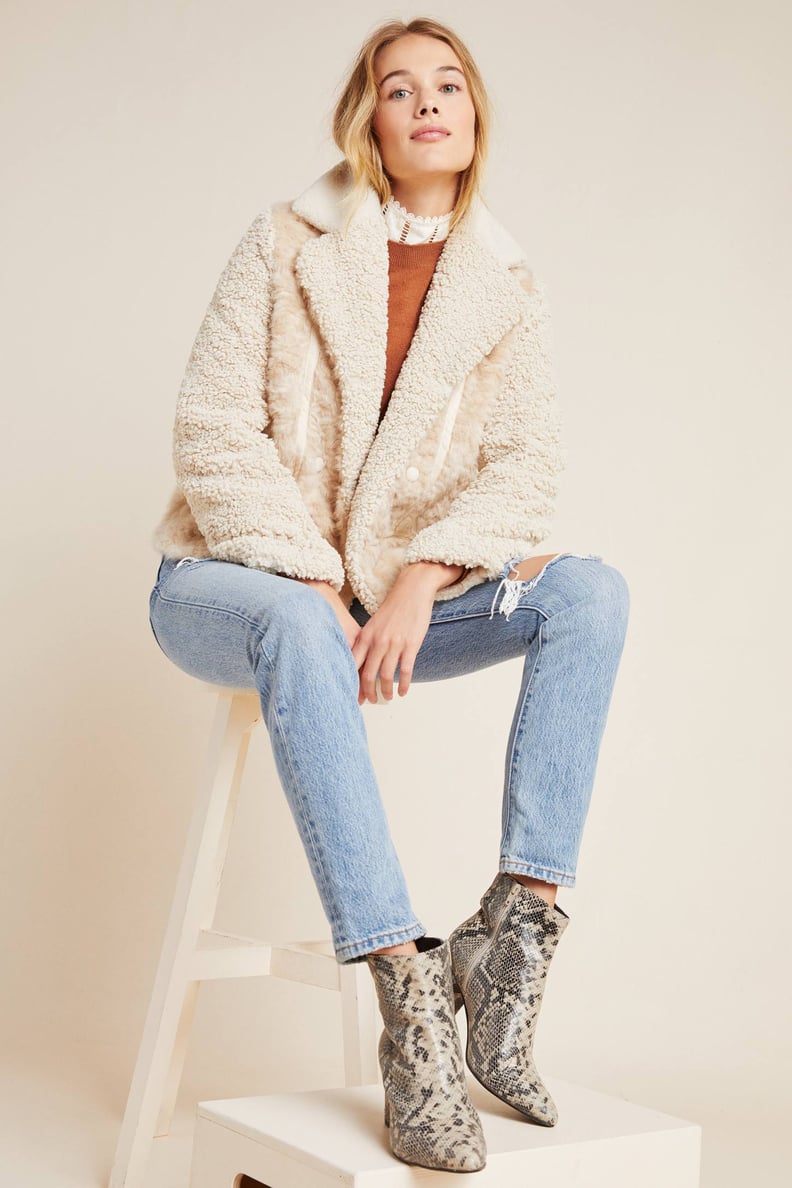 Marrakech Faux Fur Moto Jacket