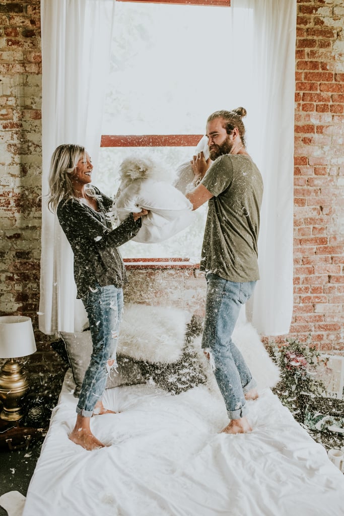 Cozy Engagement Photo Shoot in a Loft