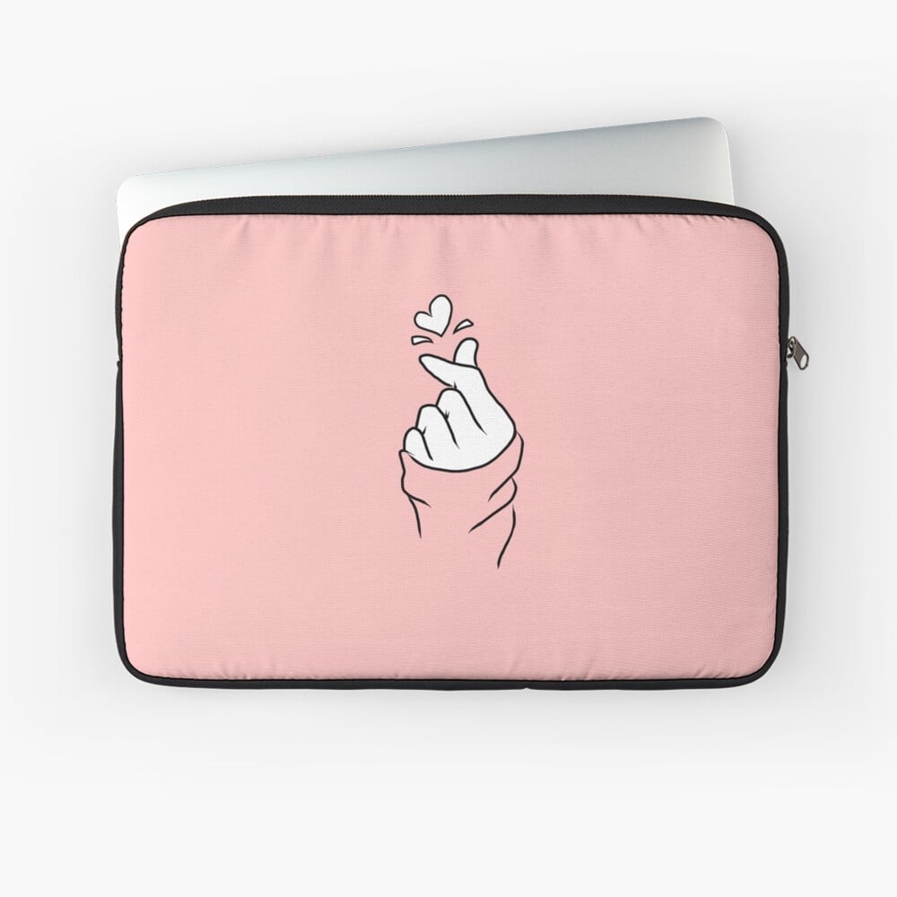 Cute Heart Laptop Sleeve