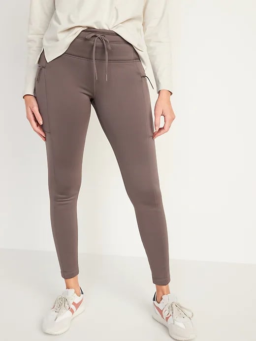 Old Navy High-Waisted UltraCoze Performance Leggings, 33 Old Navy New  Arrivals That'll Heat Things Up This Month, From Sherpa to Faux Leather