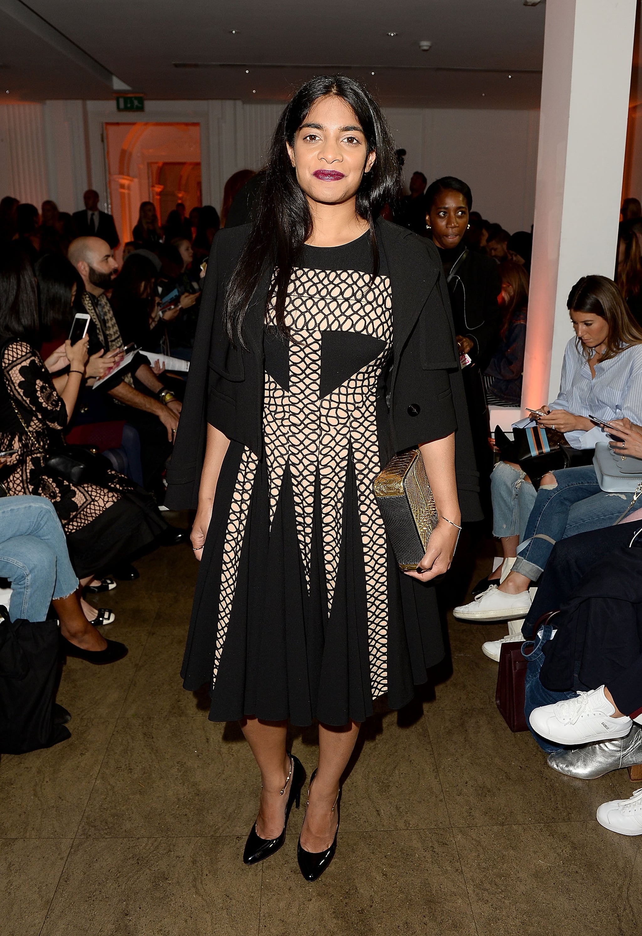 Amara Karan You Know It S Lfw When The Front Row Outfits Are This Stylish Popsugar Fashion Photo 50