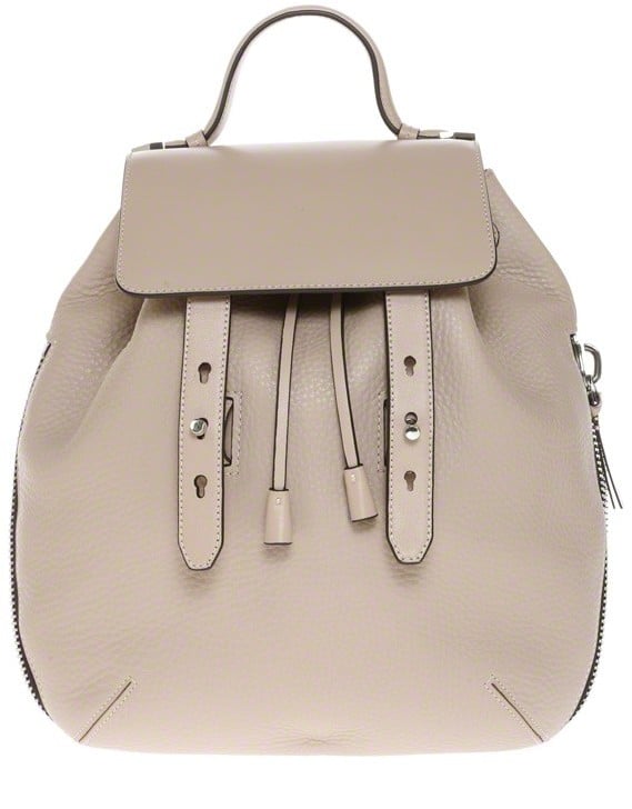 Mackage Bane Sand Backpack With Zip Shoulder Strap ($590)