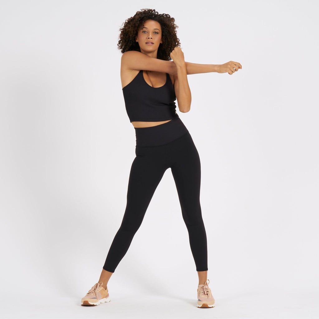 Your Essential Set: Vuori Rib Studio Legging and Rib Crop Tank