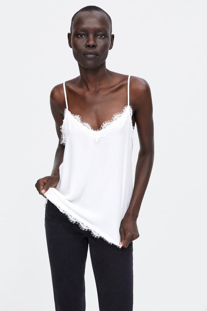 Zara Jacquard Camisole