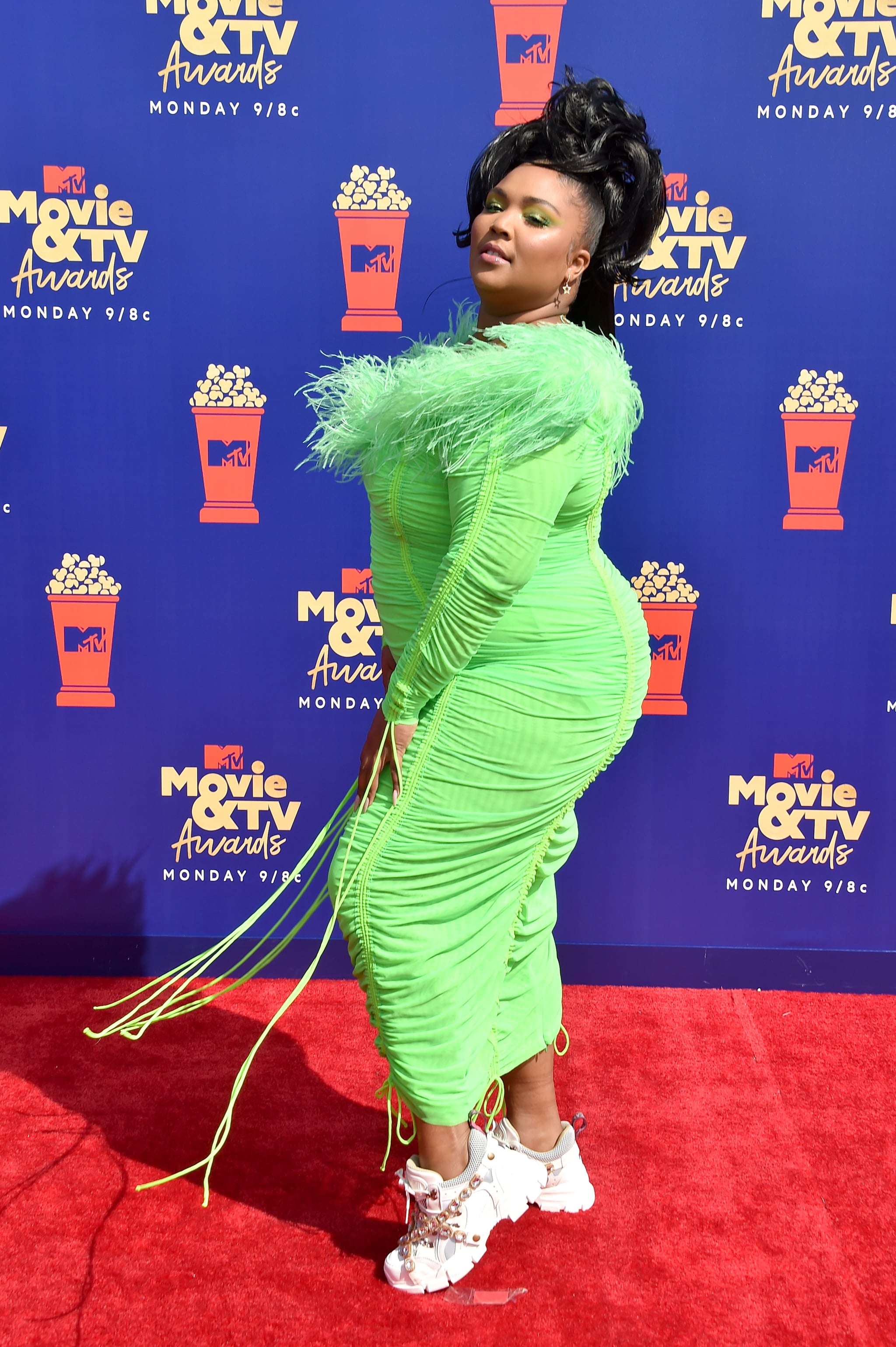 lizzo green dress