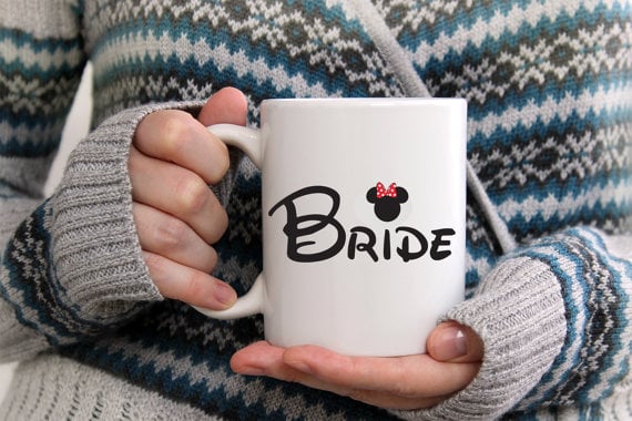Minnie Mouse Bride Mug