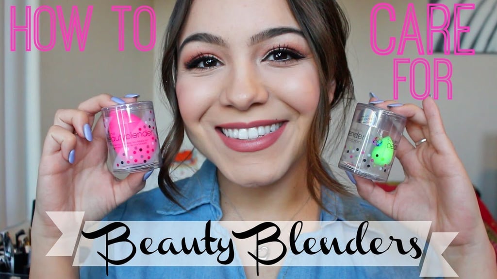 How to Wash & Store Your Beautyblender With MirellaBelleBeauty
