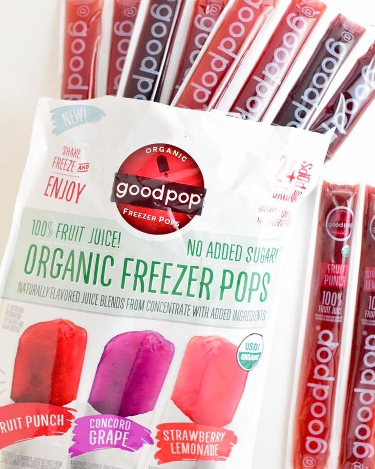 GoodPop Organic Freezer Pops
