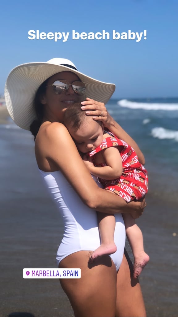Eva Longoria Family Vacation Pictures in Spain July 2019