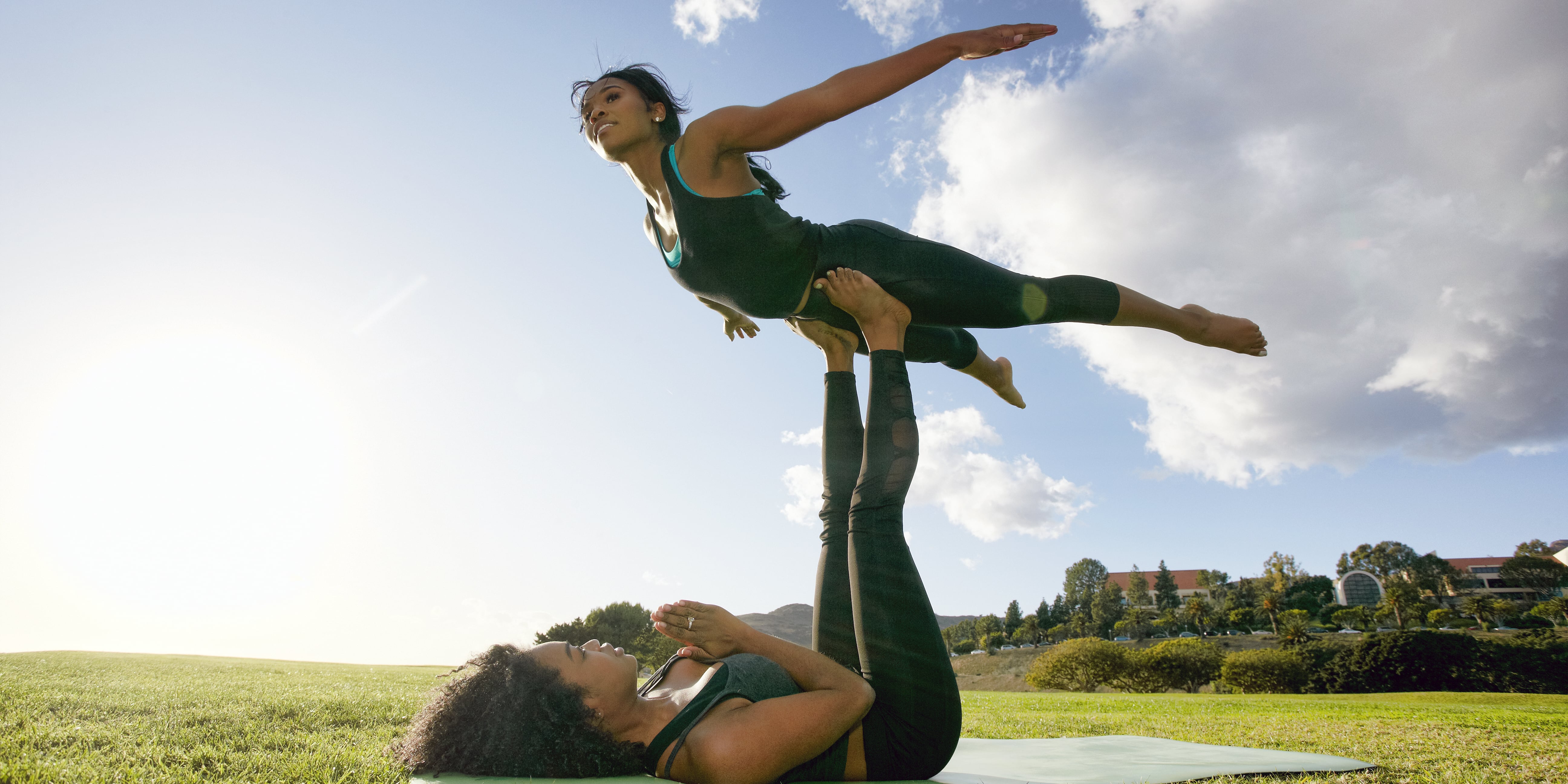 Partner Yoga Challenge, Super funny, Acro yoga poses