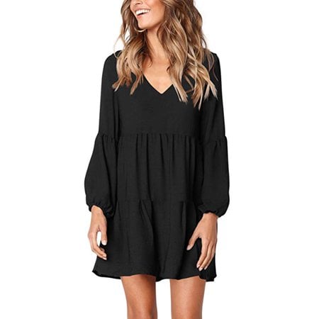 Vista Long-Sleeve Tunic Dress