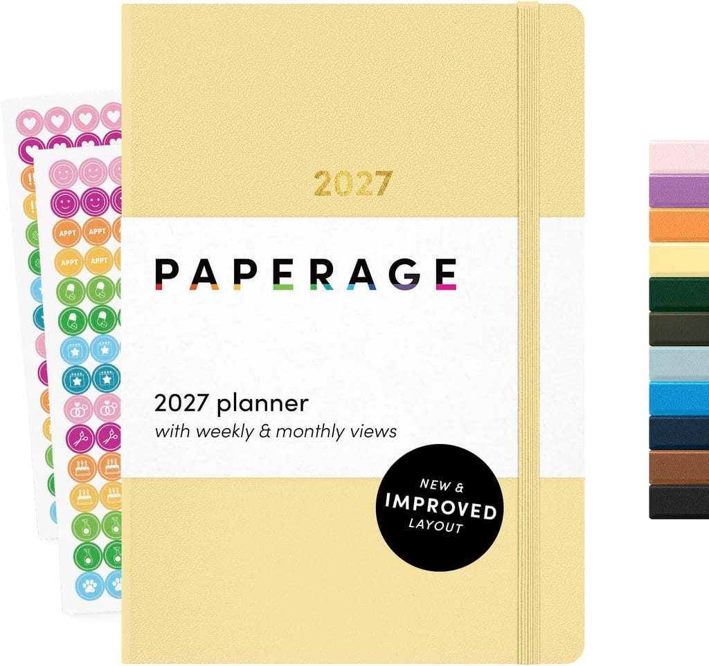 PAPERAGE Weekly & Monthly Planner ($13)
"This is the perfect gift for that type-A person in your life. As a person who loves to stay organized and needs to have my weeks and months mapped out, a planner like this PAPERAGE one helps me stay on top of everything. I love that there's daily, weekly, and monthly views too." — Sara Abdelbarry, social design coordinator