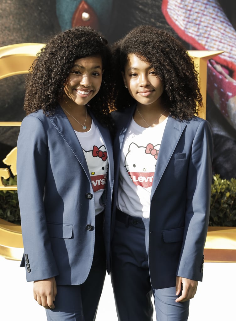 Anais and Mirabelle Lee at the Dolittle Premiere in LA