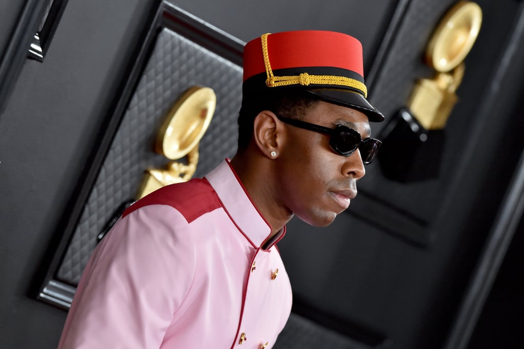 Tyler the Creator's Bellhop Outfit at the Grammys