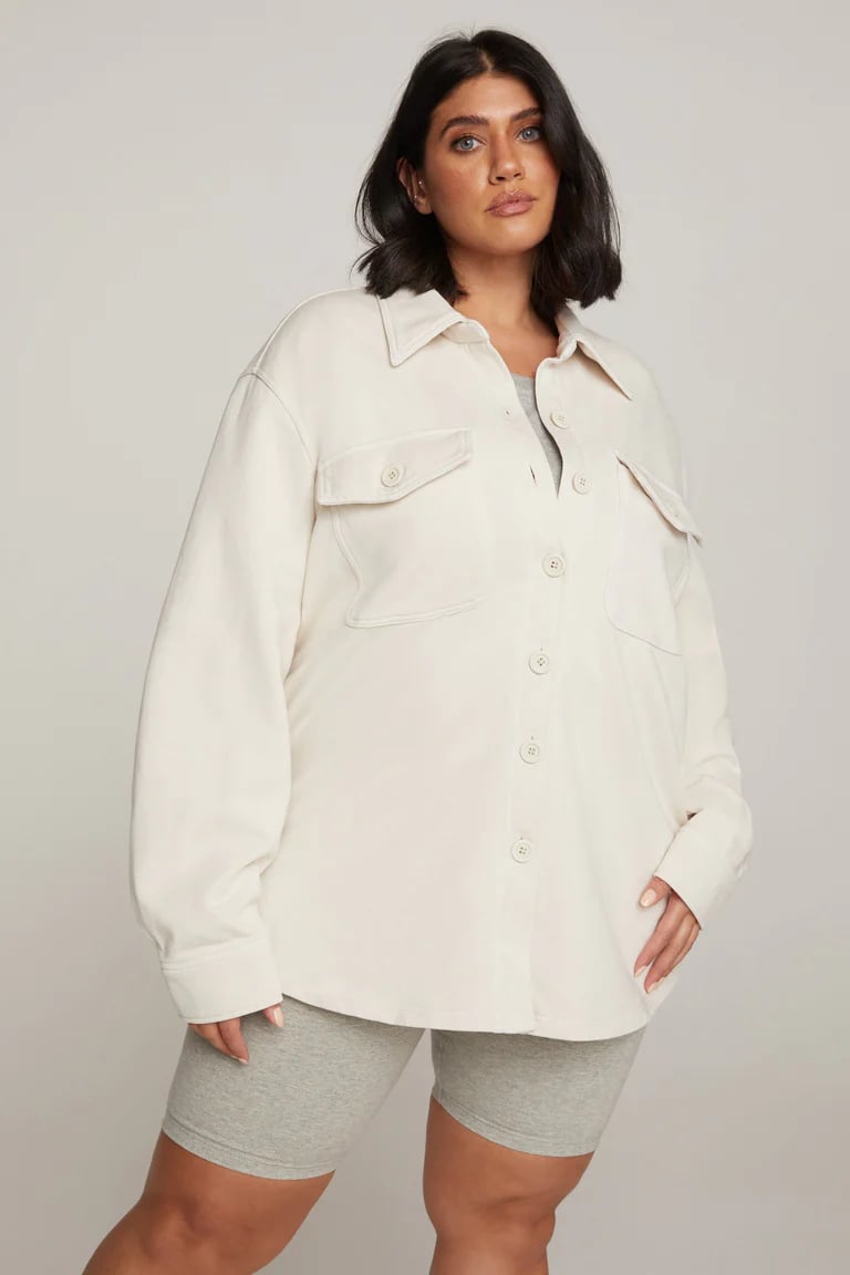 A Shirt-Jacket Hybrid: Good American Fleece Shacket