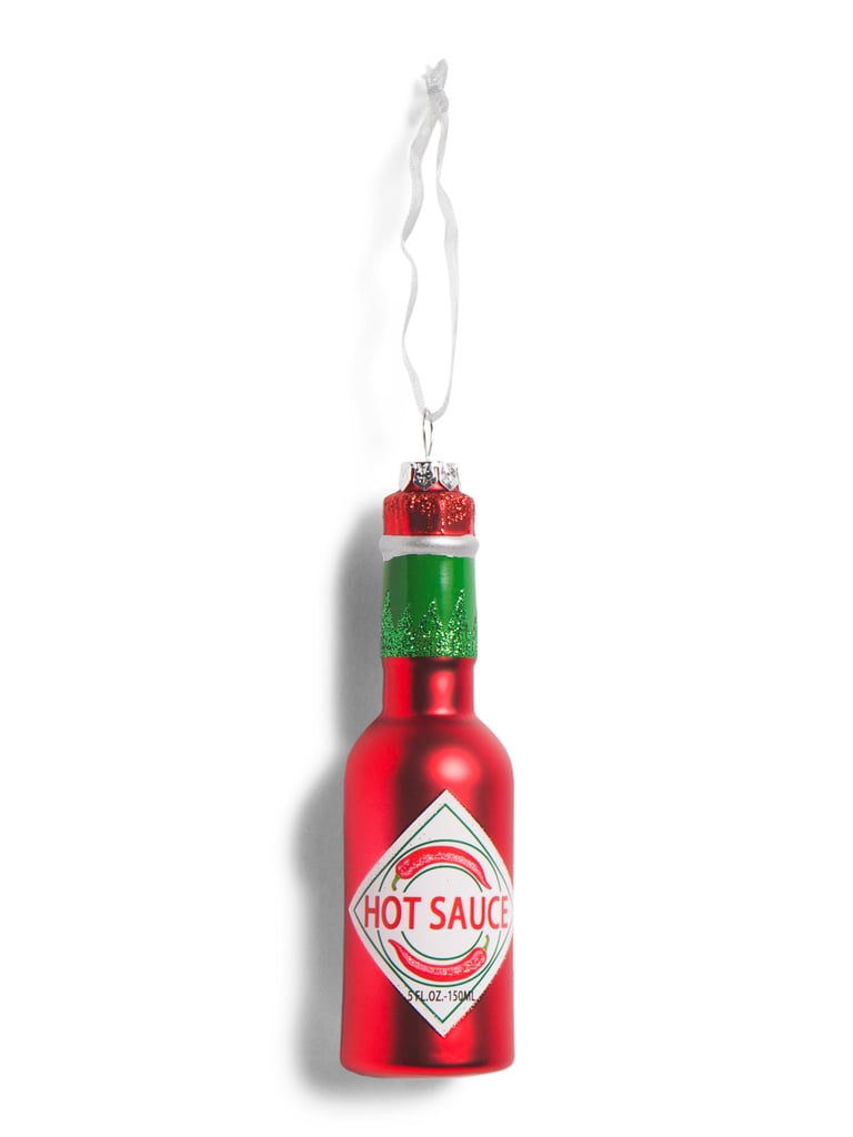 Hot Sauce Glass Ornament