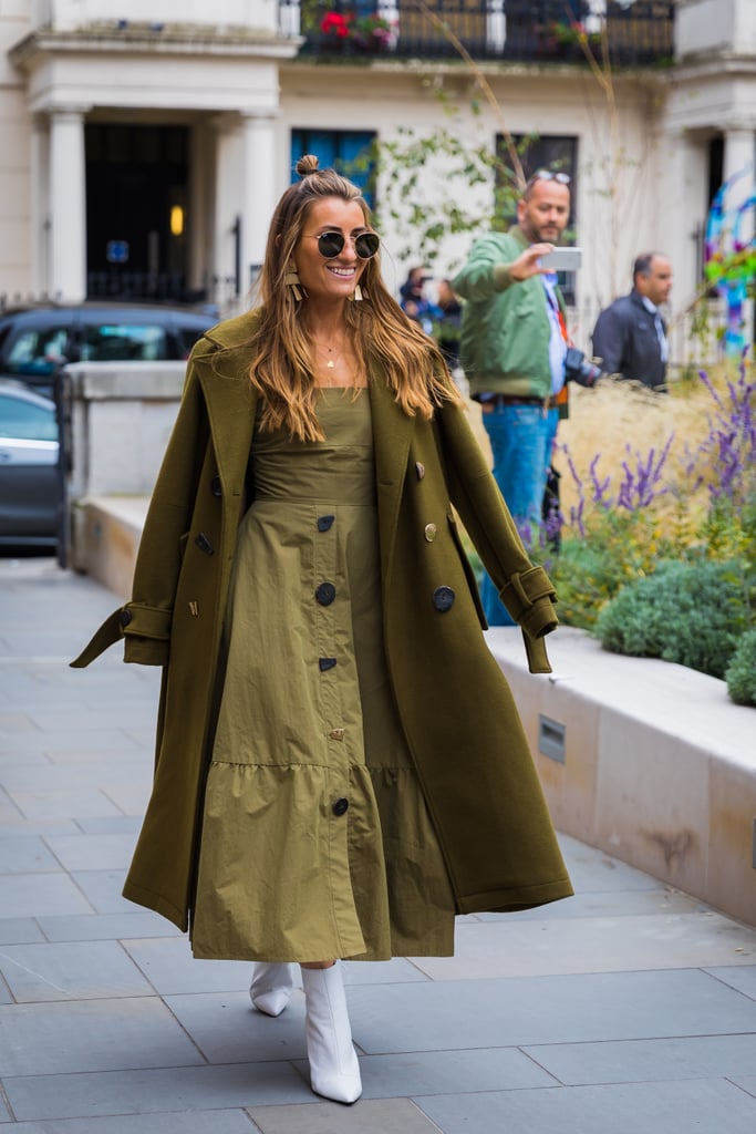 Instead of Black, Tan, or White, Make Olive Your Neutral Color Choice