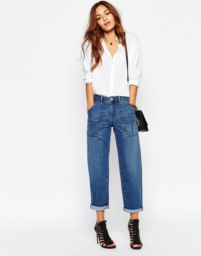 Nasty Gal Womens Utility Pocket High Waisted Cargo trousers - ShopStyle