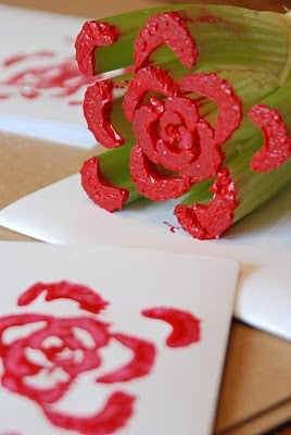 Celery Flower Stamp