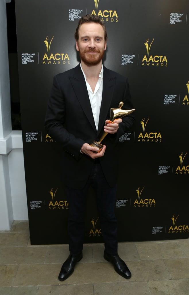 Michael Fassbender won the award for best supporting actor.