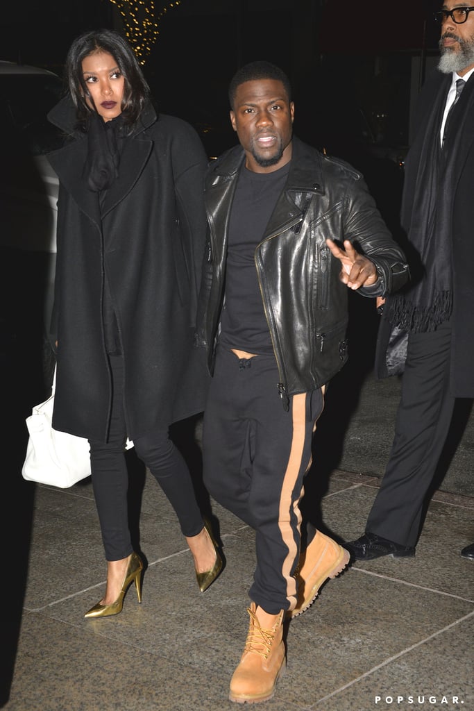 Kevin Hart and his fiancée, Eniko Parrish, stepped out in NYC on Saturday.